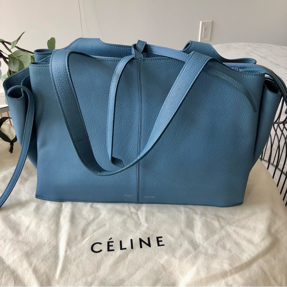 NEW CELINE Small Tri Fold Tote